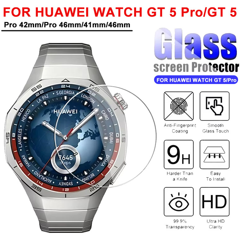 Titan Smartwatch Accessories - 強化ガラス Huawei 社腕時計 GT 5 46