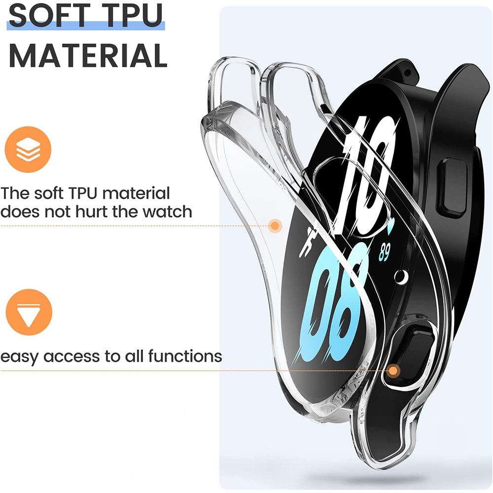 プロテクターケースサムスンギャラクシーウォッチ 4 5 6  - Samsung Smartwatch Accessories のレビューと価格