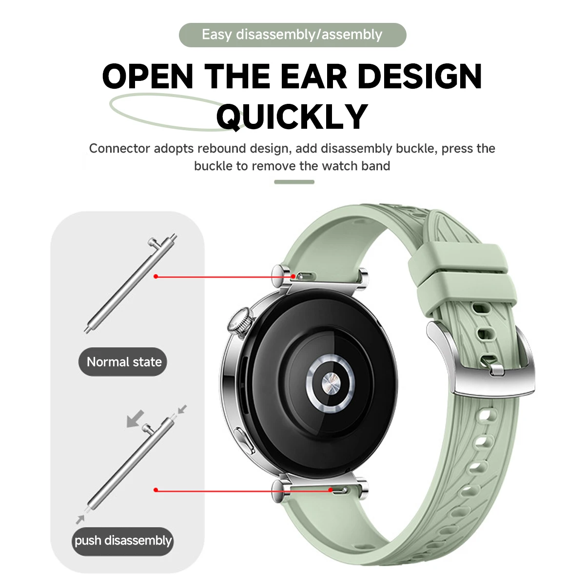 Huawei Watch GT7-6-5-4 41mm用、1 - Titan Smartwatch Accessories のレビューと価格