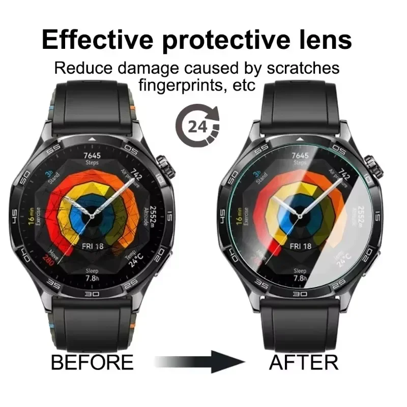 Huawei Watch用スクリーンプロテクターガラス,HD - Titan Smartwatch Accessories のレビューと価格