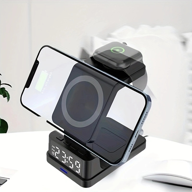 ワイヤレス充電器スタンド,iPhone 4 in 1,急速充 - Smartwatch X12 のレビューと価格