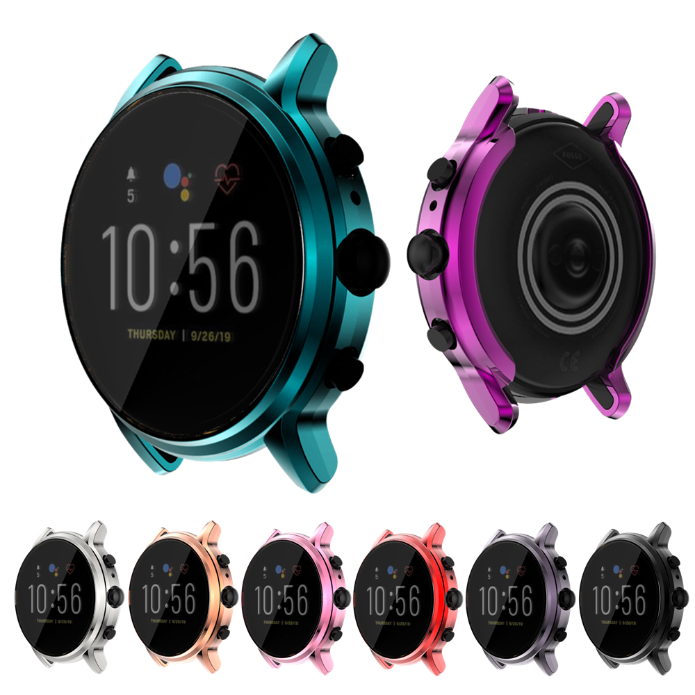 TPU 保護カバーケース化石世代 5 カーライルスマートウォ - Fossil Smartwatch Accessories のレビューと価格