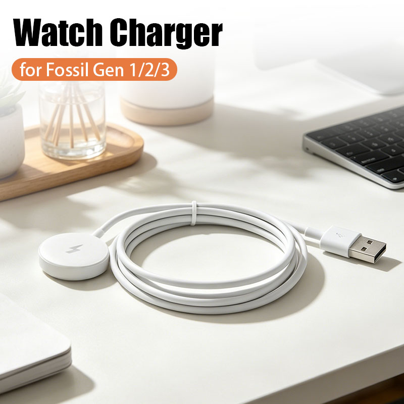 スマートウォッチ高速充電スタンドドックケーブル Fossil - Fossil Smartwatch Accessories のレビューと価格